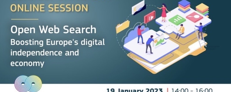 Connect University Online Session: Open Web Search. Boosting Europe's digital independence and economy